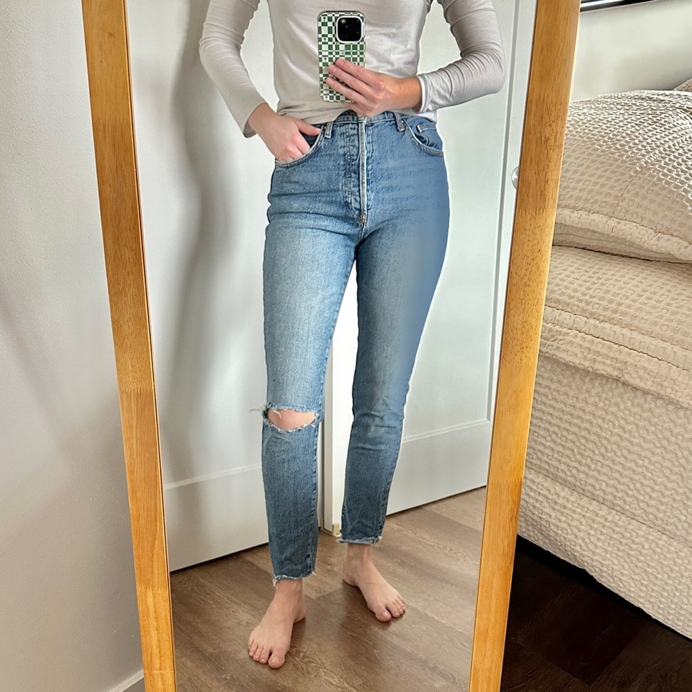 We The Free Light Blue Skinny Jeans
